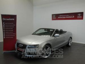 Audi A5 Cabriolet 2.7 V6 TDI 190ch DPF Ambiente gris fonce