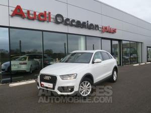 Audi Q3 2.0 TDI 140ch Ambiente blanc glacier metal