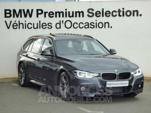 BMW Série 3 Touring 320dA 190ch M Sport gris foncé métal