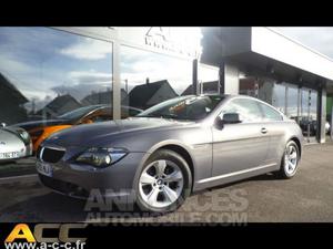 BMW Série 6 COUPE ECIA 258CH PACK LUXE gris