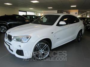 BMW X4 xDrive20dA 190ch M Sport blanc