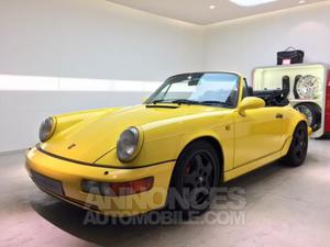 Porsche 964 CABRIOLET CARRERA 4 jaune