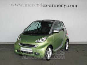 Smart Fortwo Cabriolet 84ch Turbo Pulse Softouch vert