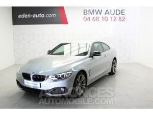 BMW Série 4 Coupe 420dA 184ch Sport argent