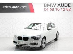 BMW Série dA 116ch Executive 5p blanc