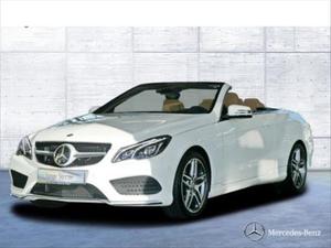 Mercedes-benz Classe e Cabriolet ch AMG  Occasion