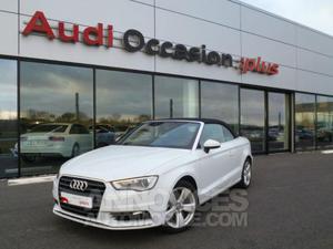 Audi A3 Cabriolet 2.0 TDI 150ch Ambition luxe blanc glacier