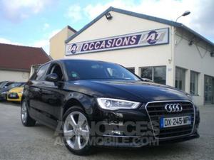 Audi A3 Sportback 1.6 TDI 110CH FAP AMBITION S TRONIC 7 noir