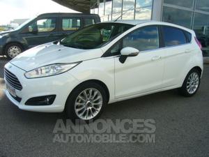 Ford Fiesta 1.0 EcoBoost 125ch Titanium SS 5p blanc