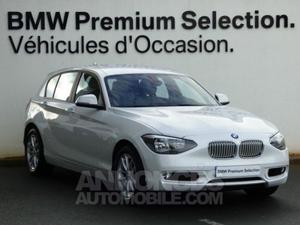 BMW Série dA 184ch UrbanLife 5p blanc métal