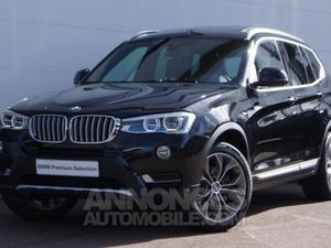 BMW X3 xDrive30dA 258ch xLine saphir schwarz metallic