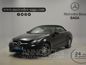 Mercedes Classe E Cabriolet 220 d 170ch noir obsidienne