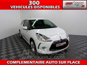 Citroen DS3 1.6 E-HDI 90 SO CHIC blanche