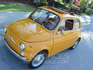 Fiat 500 RAGTOP jaune laqué