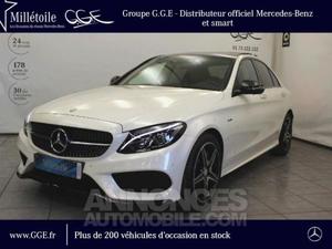 Mercedes Classe C 450 AMG 4Matic 7G-Tronic blanc diamant