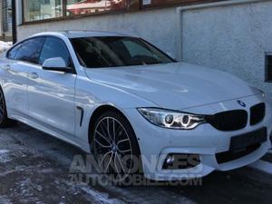 BMW Série 4 Gran Coupe 420dA 190ch M Sport blanc