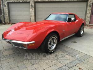 Chevrolet Corvette C3 rouge laqué