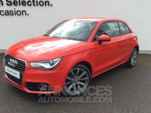 Audi A1 1.6 TDI 90ch FAP Ambition Luxe rouge