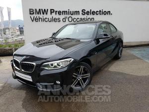 BMW Série 2 Coupe 218dA 150ch Sport saphir schwartz