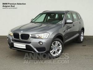 BMW X3 sDrive18dA 150ch Lounge Plus Start Edition spacegrau