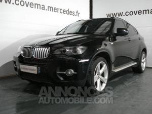 BMW X6 xDrive40dA 306ch Exclusive noir métal