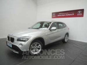 BMW X1 sDrive20d 177ch Confort gris clair