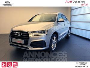 Audi Q3 2.0 TDI 150ch ultra S line argent fleuret