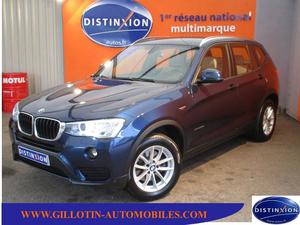 BMW X3 xDrive20dA 190ch Lounge