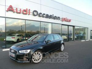 Audi A3 Sportback 1.4 TFSI 125ch Ambition Luxe noir mythic