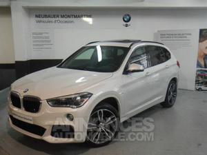 BMW X1 sDrive18dA 150ch M Sport mineralweiss metallise