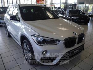 BMW X1 xDrive18dA 150ch Sport mineralweiss metallise