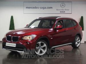 BMW X1 xDrive20d 177ch Luxe rouge