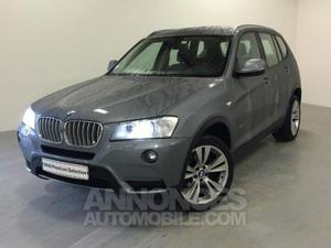 BMW X3 xDrive30dA 258ch Luxe spacegrau metallisee