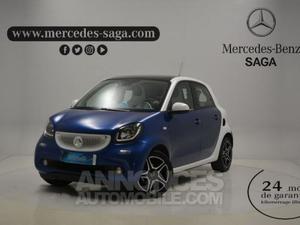 Smart FORFOUR 71ch proxy carrosserie dans le ton bleu m