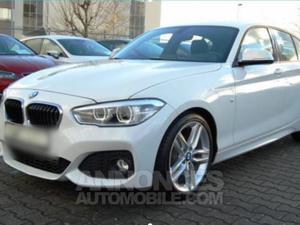 BMW Série dA 150ch M Sport 5p blanc