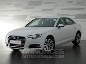 Audi A4 2.0 TDI 150ch Design S tronic 7 blanc ibis