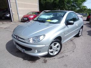 Peugeot 206 cc QUIK SILVER 1L6 16V 110 CV CABRIOLET ESSENCE