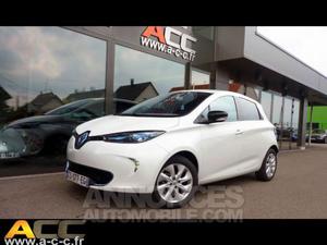 Renault ZOE ZEN CHARGE NORMALE blanc