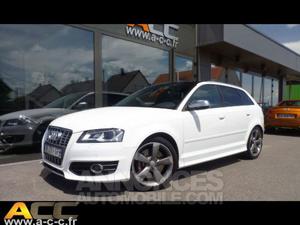 Audi S3 SPORTBACK 2.0 TFSI 265CH QUATTRO S TRONIC 6 blanc