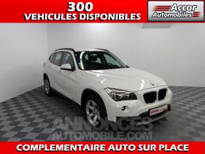 BMW X1 XDRIVE 18D LOUNGE PLUS 143CV BVA blanc