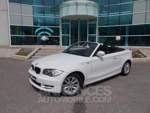 BMW Série 1 Serie 1 E88 CABRIOLET 118D 143 CONFORT blanc