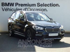 BMW X1 sDrive18d 150ch xLine noir métal