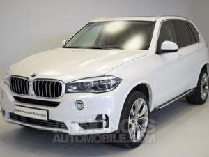 BMW X5 xDrive30dA 258ch Exclusive blanc