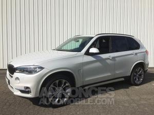 BMW X5 xDrive30dA 258ch Exclusive mineralweiss metallise