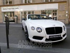 Bentley Continental GTC V8 S MULLINER blanc nacre