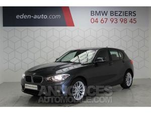 BMW Série dA 116ch Lounge 5p gris