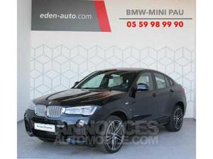 BMW X4 xDrive30dA 258ch M Sport noir