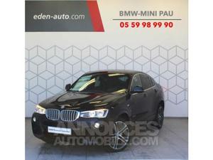 BMW X4 xDrive30dA 258ch M Sport noir