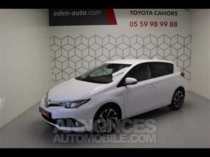 Toyota AURIS II Hybride 136h Design blanc