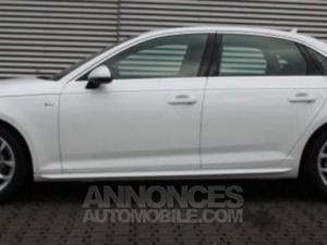 Audi A4 2.0 TDI 190ch S line S tronic blanc